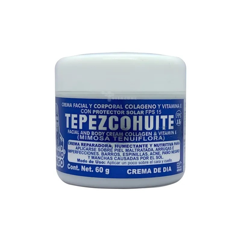 Crema De Tepezcohuite Blanca Quita Manchas De La Piel