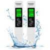 Aideepen 3-in-1 LCD Digital Water Quality Tester with Backlight, TDS/EC