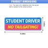 GAOLAOSY 3PCS No Tailgating Student Driver Magnet for Car, Reflective