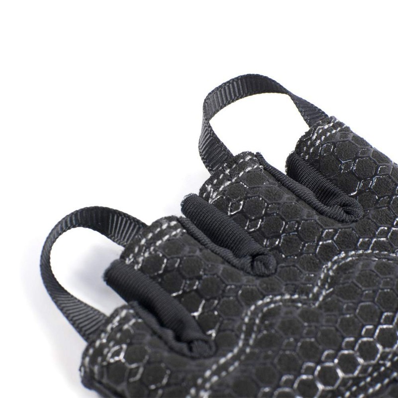 BURNLAB Gym Gloves Pro (Black and Blue, Small)