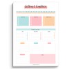 Brain Dump Notepad, to Do List Desk Pad, Productivity Planner,