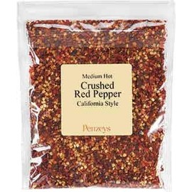 Crushed Red Peppers California By Penzeys Spices 4 oz 1.5 cup bag