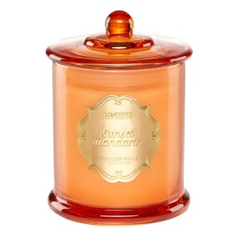 M&SENSE Candle Sunset Mandarin Scented, Classic Medium Double Wick Jar Candle, 12.7oz with Over 60 Hours of Burn Time, Natural Soy Wax Candles for Home Scented, Ideal for Holiday