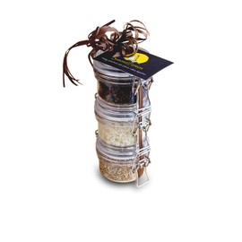 Gourmet Salt & Pepper Tower, Gift Set in Kilner Style Jars
