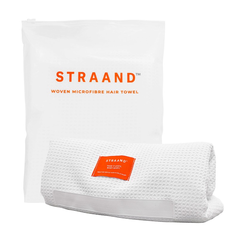 STRAAND Woven Microfibre Hair Towel