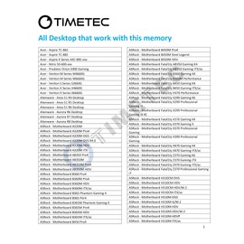Timetec 16GB KIT(2x8GB) DDR4 2666MHz PC4-21300 Unbuffered Non-ECC 1.2V CL19 1Rx8 Single Rank 288 Pin UDIMM Memoria RAM Módulo para Actualizacion para PC Computadora de Escritorio (16GB KIT(2x8GB))