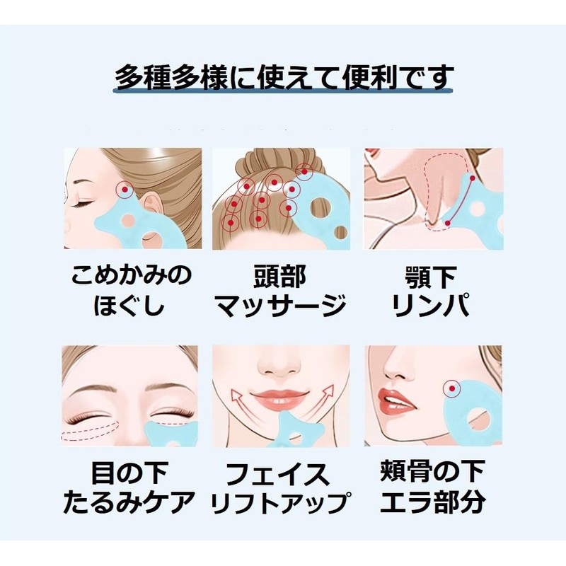 DearJapan Cassa Scalp Massage Cassa Plate Face Body Head (White)