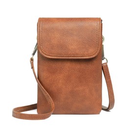 GAEKEAO Small Crossbody Bags for Women Leather Phone Bag, Phone Bags for Women Crossbody with RFID Blocking Credit Card Slots