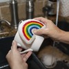 Kikkerland Rainbow Sponges, One Size