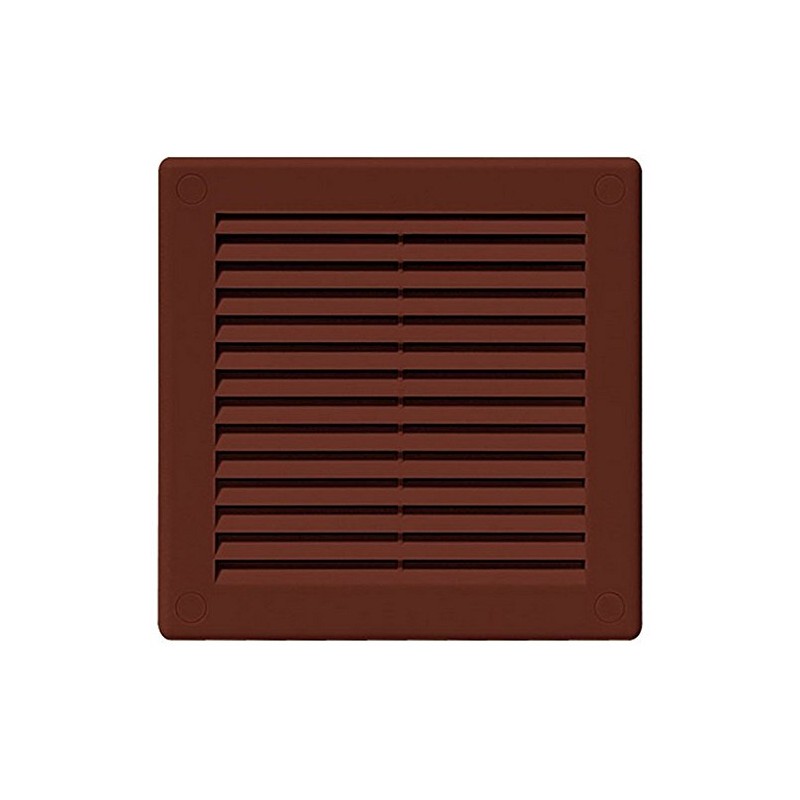 AirTech-UK Air Vent Grille Brown Plastic Wall Ducting Ventilation Cover