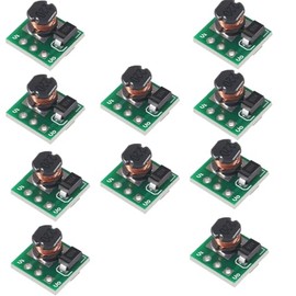 10 PCS 1.5V 1.8V 2.5V 3V 3.3V 3.7V 4.2V to 5V DC-DC Step Up Power Module Voltage Boost Converter Board 0.9-5V to 5V