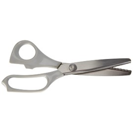 Janome JAN_XIS37 Pinking Shears, Metal, White, 20.95 x 10.25 x 1 cm