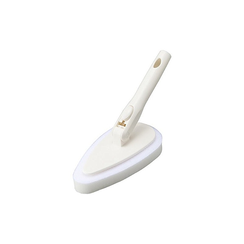 Yamazaki Sangyo Bathroom Cleaning Sponge Satto White 135011