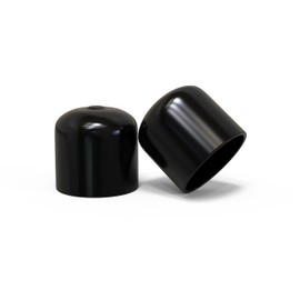 NutCapz…PVC Vinyl Color Lug Nut Bolt Covers…25 Pack (Black) U.V. Stable Caps & Cap Removal Tool…Fits 17mm – 11/16” Hex.