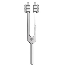 Cross Canada® 256 Hz Tuning Fork (C-256), 256 CPS Medical Tuning Fork with Fixed Weights for evaluating Hearing, vibratory Sensation, and Peripheral Nervous System