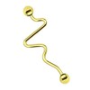 Industrial Piercing 316L Steel Bar 1.6 x 35 mm or