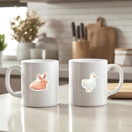 1000Pcs 1" Zoo Animal Stickers Roll - Adorable Farm Animal Stickers for Kids Parties, School Supplies for Kids Teacher Reward Labels, Envelope Seals & Tags