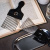Barbershop Men's Black Pomade Axe Comb and Hair Brush Barbershop Comb 3ea