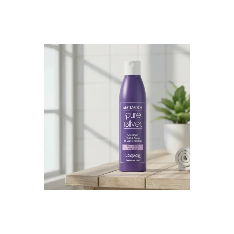 Loquay Pure Silver Shampoo Matizador