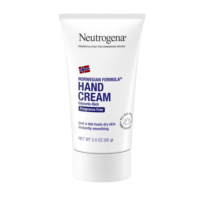 Neutrogena Formula Noruega Crema de manos, sin fragancia, 2 onzas.,