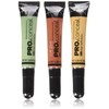 L.A. Girl Pro Conceal Set Orange, Yellow, Green Correctors, Pack