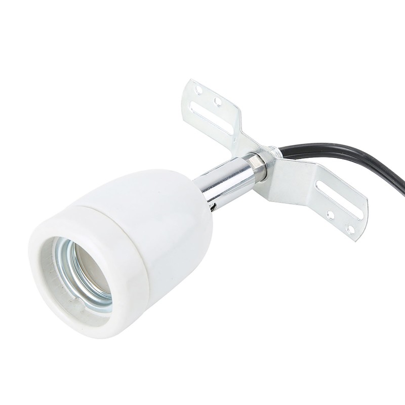 E27 Rotatable Reptile Pet Clip Heat Lamp Bulb Base Socket