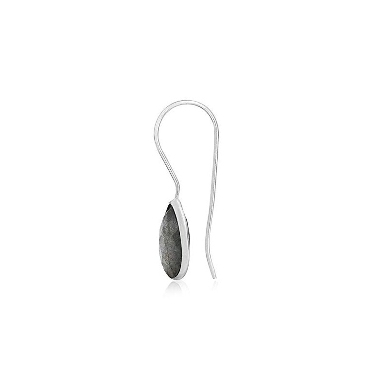 Boho & Hippie Sterling Silver Earrings for Gift, Earrings, Pear