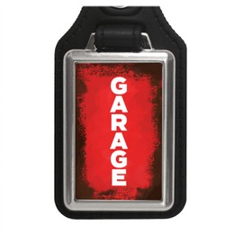 speecheese Garage Key Ring in Blue in Rust Look Never Look for Keys Again With the Trailer You Can Quickly Find the Key for the Garage in Various Sizes, red