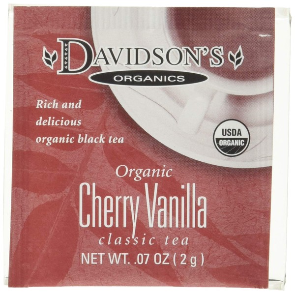 Davidson's Organics, Assorted Decaf & Herbal Tea Blends, 100-count Individually Wrapped Tea Bags