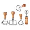 Ravioli Stamp Maker Cutter with Roller Wheel Set, Mold with
