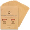 Parchment Paper Baking Sheets Unbleached Non-Stick Precut 12x16 Inches Will