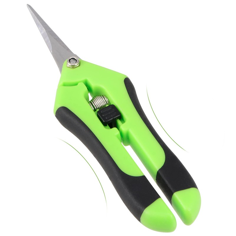 JEUIHAU 8 Pack 6.5 Inches Bud Trimming Scissors, Gardening Hand