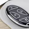 LT Easiyl 2Pcs 7-Button Key Fob Cover Compatible with Hyundai