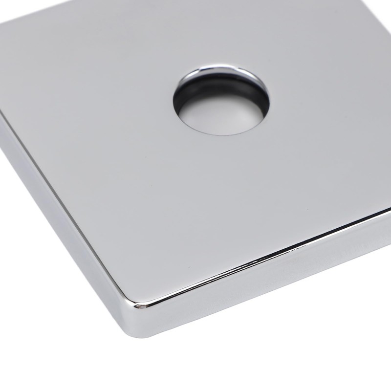 Square Shower Arm Cover Plate, Extra Large Stylish Uiniversal 3.5