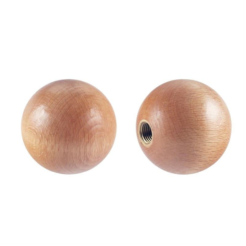 DEWHEL Real Wooden Gear Shift Knob 4 Speed 5 Speed