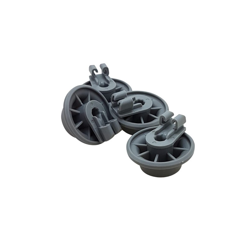 Lichtblau Set of 4 Basket Wheels with Roll Holder 00611475
