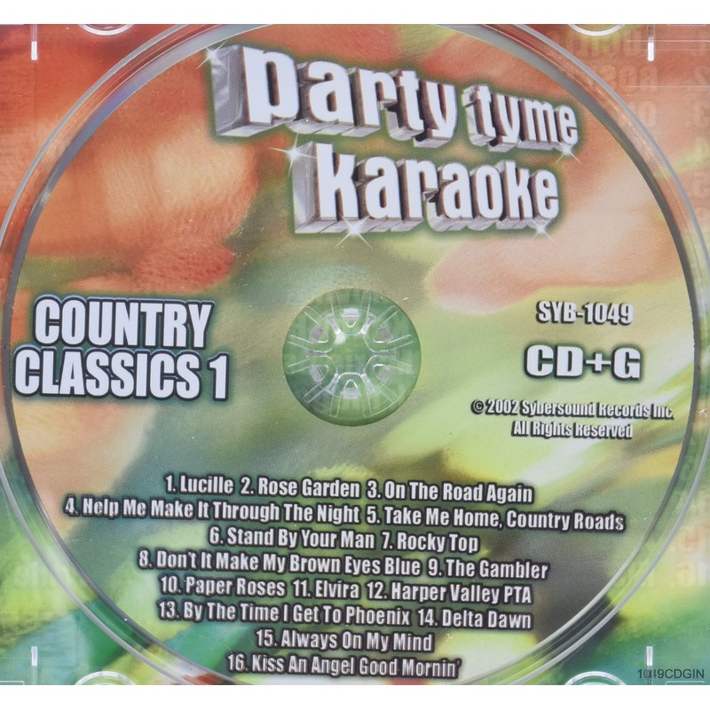 Party Tyme Karaoke: Country Classics