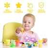 Tagaremuser Pack of 6 Bath Toys Baby Bath Duck Funny