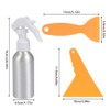 LATERN 5Pcs Window Film Application Kit, Autofenstertönungs-Tools Kit Vinyl-Rakel Komplett