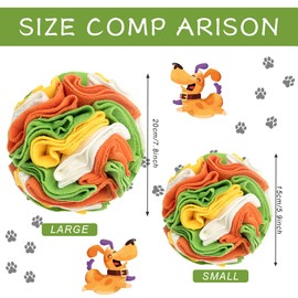 Snuffle Mat for Dogs,Interactive Dog Toy Ball,Dog Puzzle Toy,Dog Feeding Mats,Foraging Mat for Dog,Sniffing Mat,Encourages Natural Foraging Skills for Training,Stress Relief for Small Medium Dogs Pets