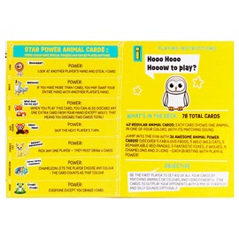 Jungly Card Game Fast Paced Animal Matching Game | Family Card Game for Kids Ages 6+ | 2–6 Players | 78 Cards | Great Travel Game & for Game Nights | Kids & Adults