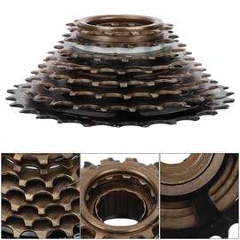 Bike Cassette 8-Speed Freewheel, Bike Sprocket, Multiple Freewheel-Threaded Type Hub Bike Accessories, Bicycle Cassette Fit for MTB Bike, Road Bicycle，Super Light