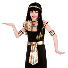 Wicked Costumes Girls Egyptian Queen Fancy Dress Costume - Large (8-10 Years)