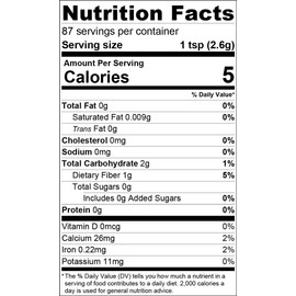 Pride Of India- Organic Cinnamon (Indian) Ground - 16 oz (453 gm) Large Dual Sifting Jars - Natural & Freshly Ground Indian Spice - Instant Add-on For Lattes, Breads & Coffees - Best Value For Money