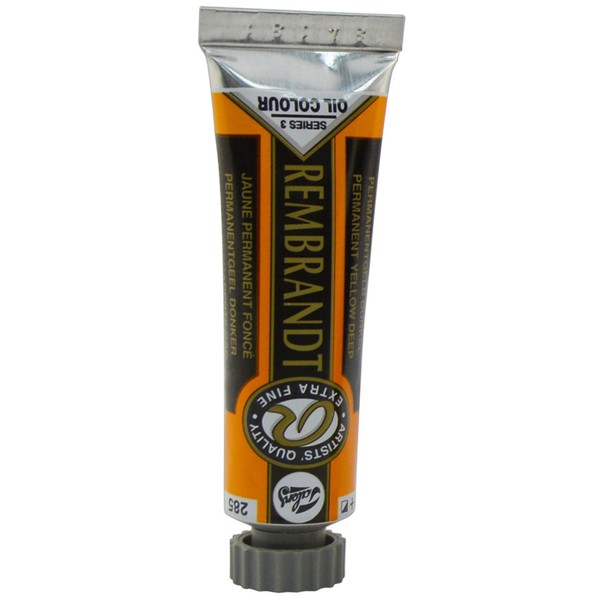 Rembrandt 15ml Artists Oil Colour - Permanent yellow deep -