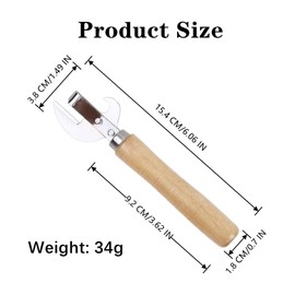 TDGBIH 2 PCS Can Opener Vintage Can Opener Manual Can Opener Wooden Handle Bottle Opener Manual Side Cut Stainless Steel Traditional Stab Can & Tin Opener and Corkscrew for Restaurant Home Camping