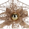 com-four® Decorative Christmas Tree - Glittering Christmas Fir for Hanging