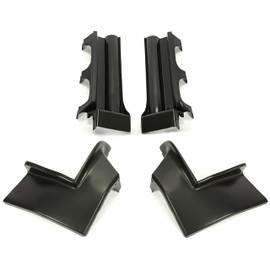 KUAFU Rear Bumper Fillers Cover Kit Compatible with 1979-1985 Buick Riviera Model Cars - Rear (4 Pcs)