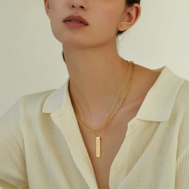 GOLDCHIC JEWELRY Gold Ashes Pendant Cremation Urn Necklace for Memorial, Cube Keepsake Jewellery Gifts for Men Women