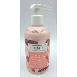 CND Lotion Hand & Body Lotion Black Cherry and Nutmeg 8.3 Fl Oz